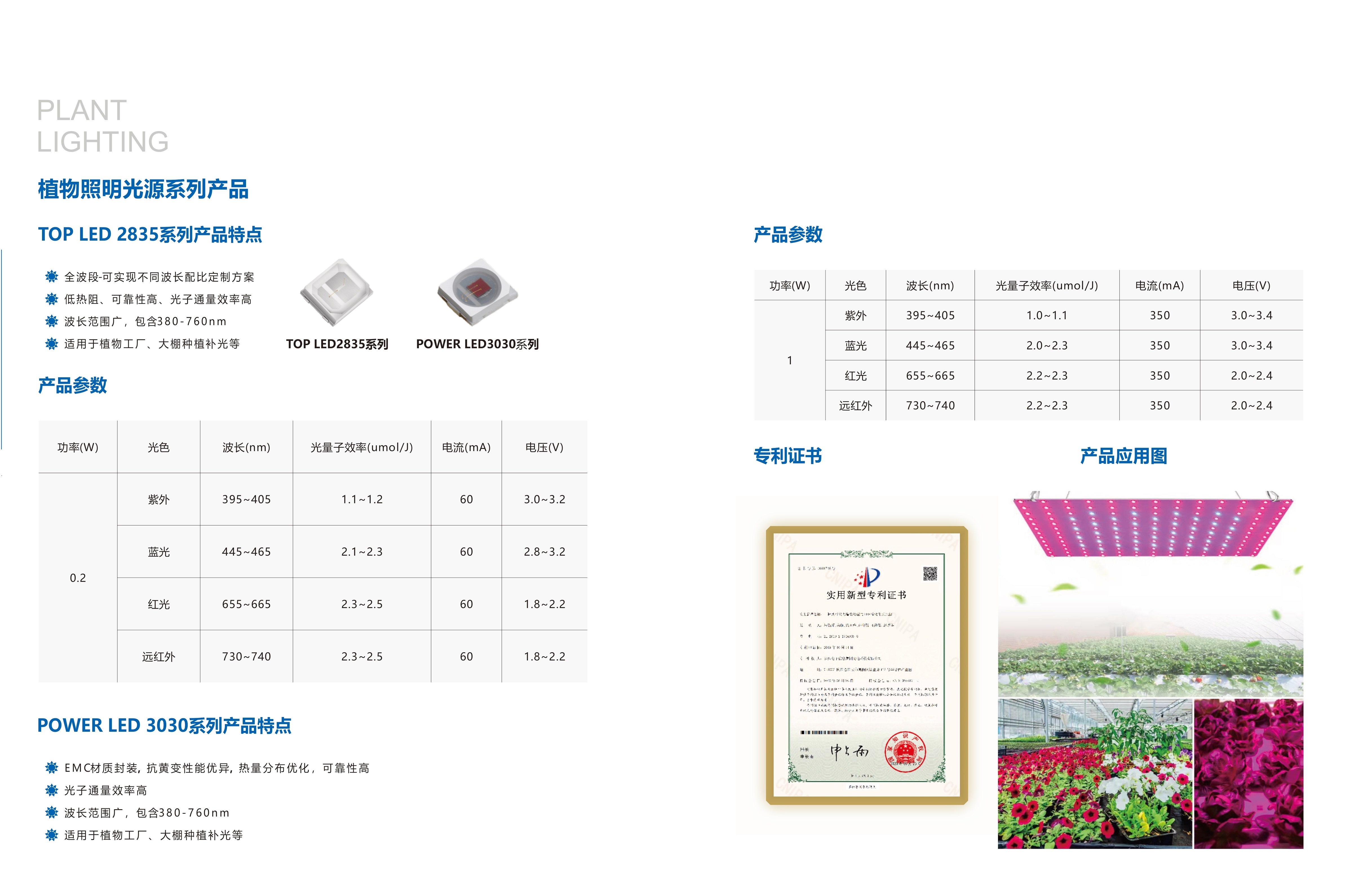 植物照明-TOP LED 2835